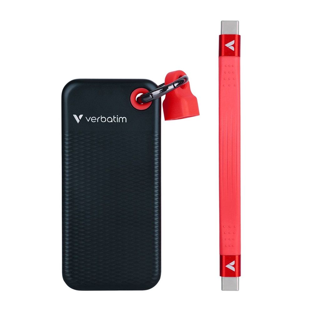 Verbatim 1TB USB3.2 Pocket SSD Black/Red