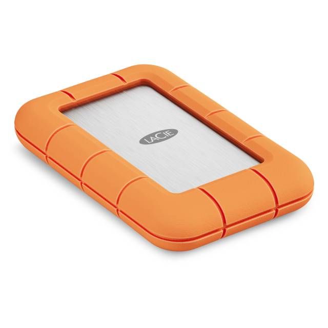 LaCie 1TB USB4.0/USB Type-C Rugged Orange
