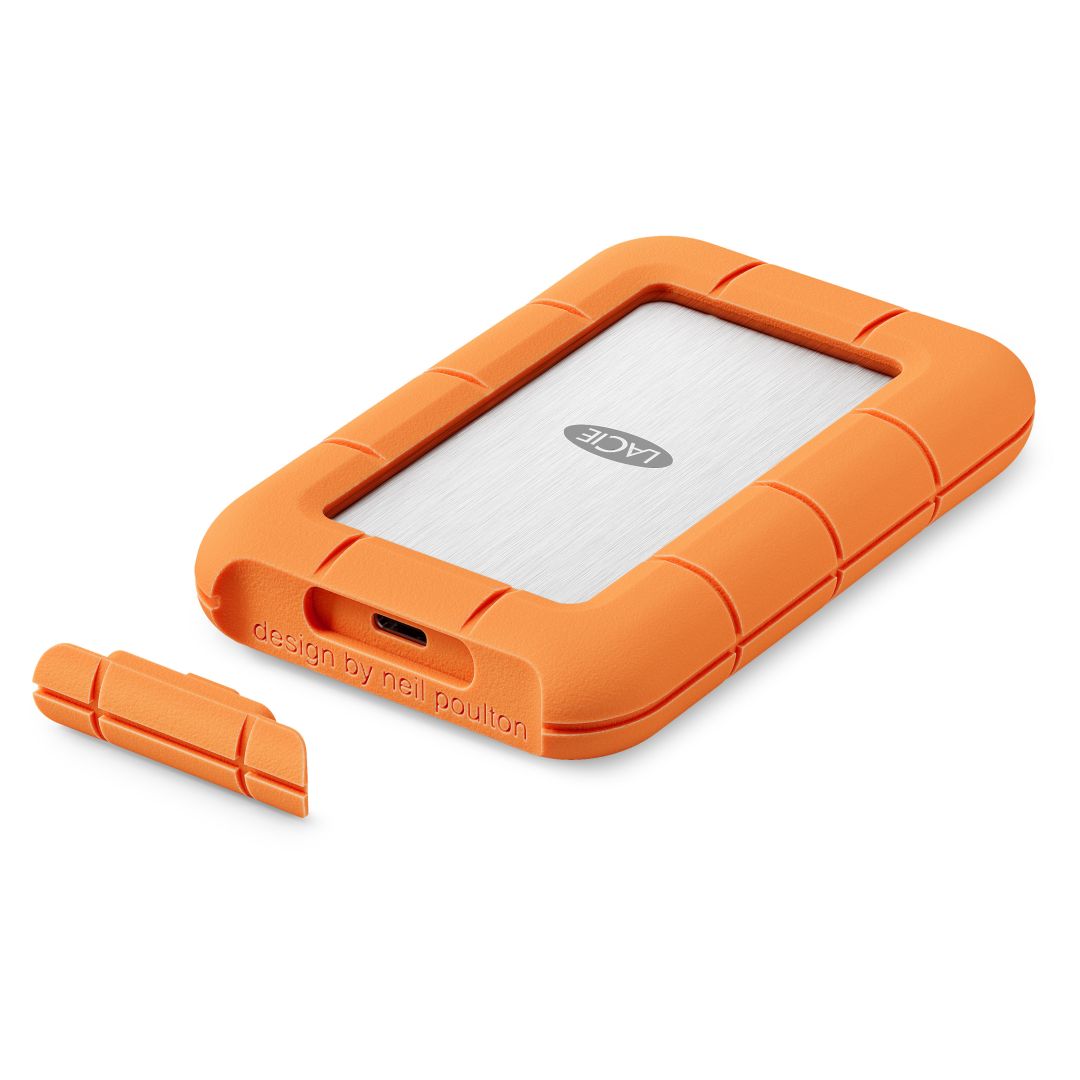 LaCie 1TB USB4.0/USB Type-C Rugged Orange