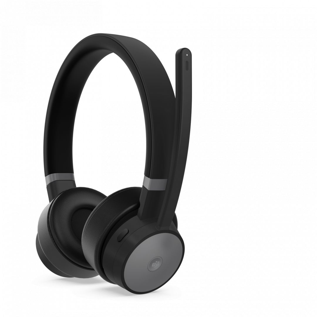 Lenovo GO ANC + Charging Stand Bluetooth Headset Thunder Black