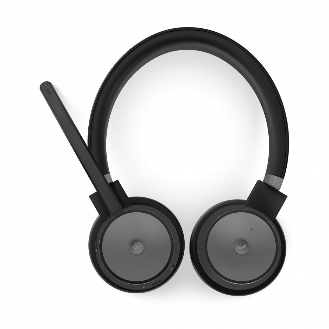 Lenovo GO ANC + Charging Stand Bluetooth Headset Thunder Black