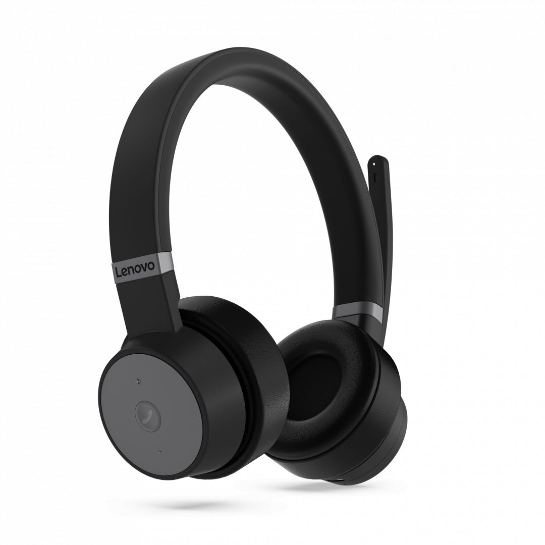 Lenovo GO ANC + Charging Stand Bluetooth Headset Thunder Black