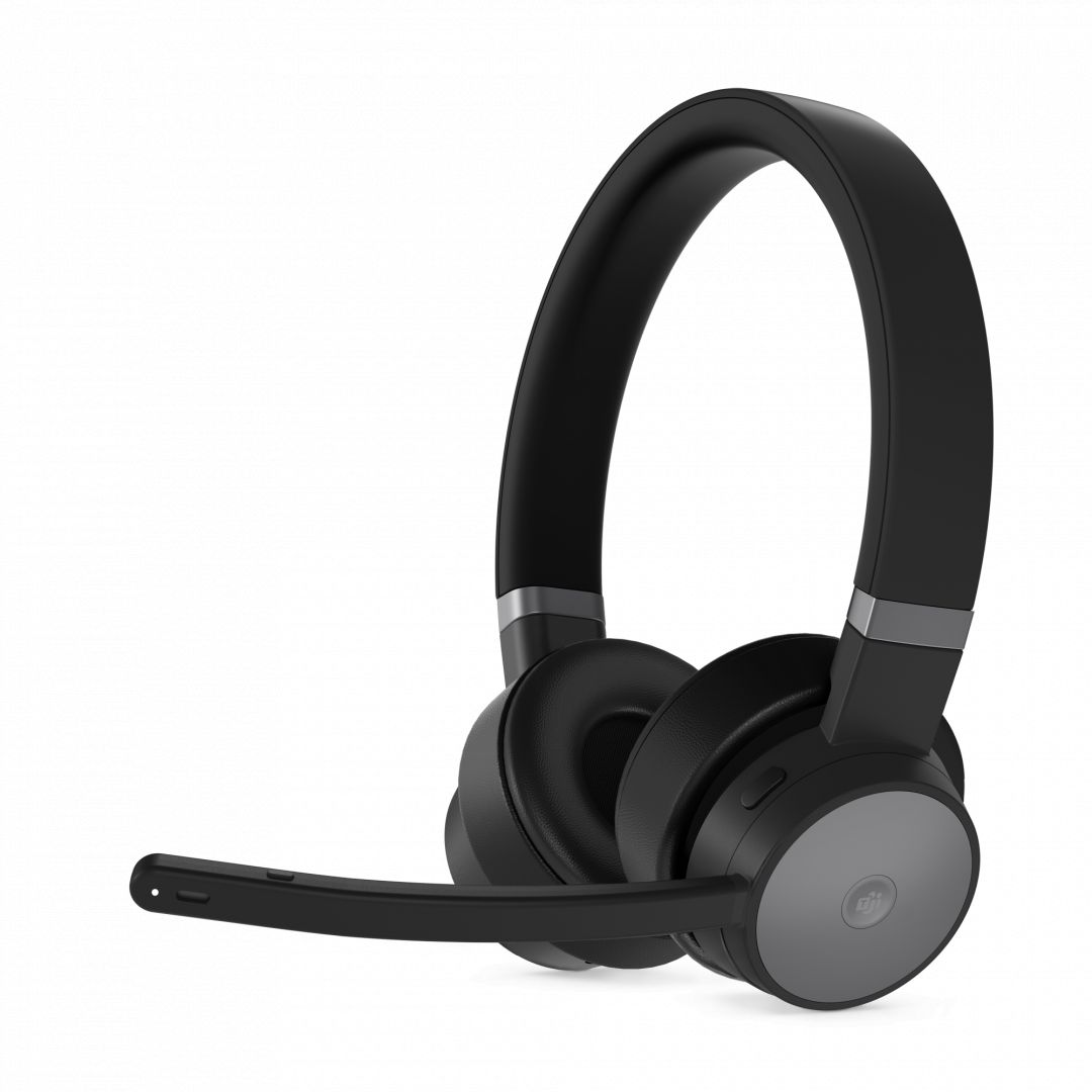 Lenovo GO ANC + Charging Stand Bluetooth Headset Thunder Black