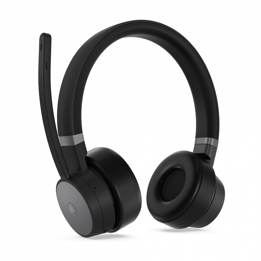 Lenovo GO ANC + Charging Stand Bluetooth Headset Thunder Black