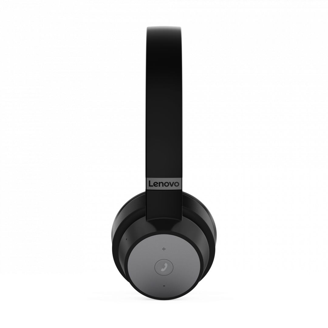 Lenovo GO ANC + Charging Stand Bluetooth Headset Thunder Black