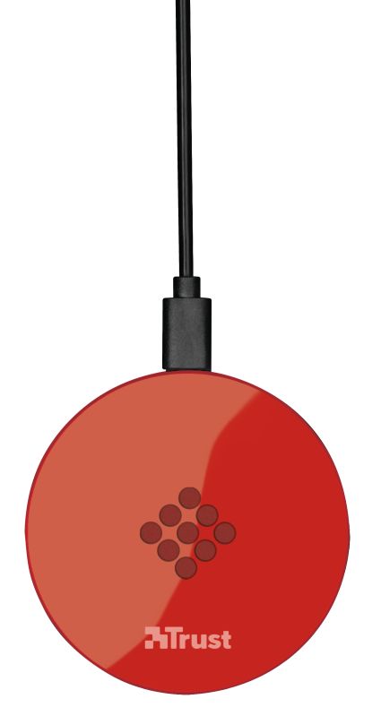 Trust Primo Wireless Charger for Smartphones Red