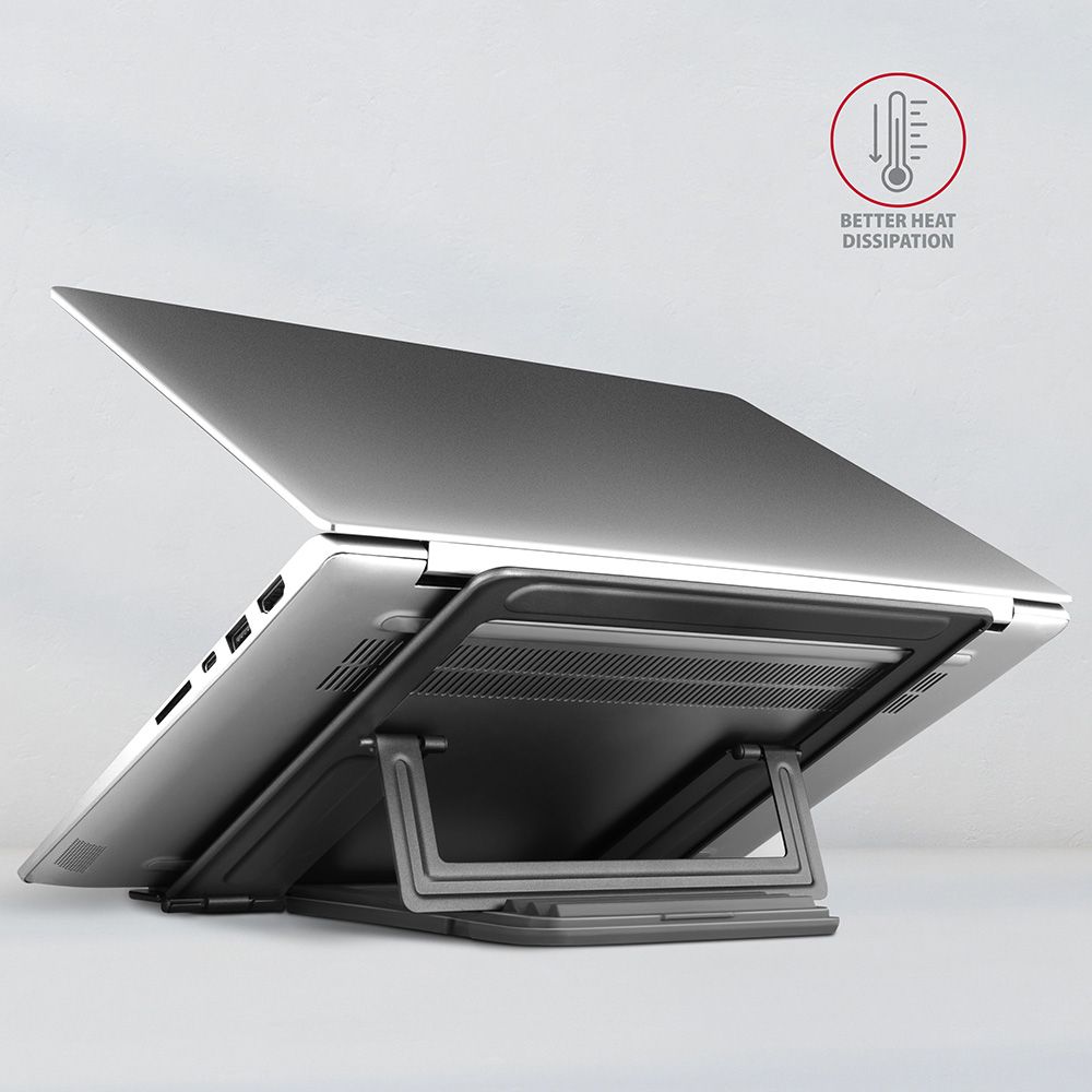 AXAGON STND-L Notebook állvány Négy állítható pozícióban