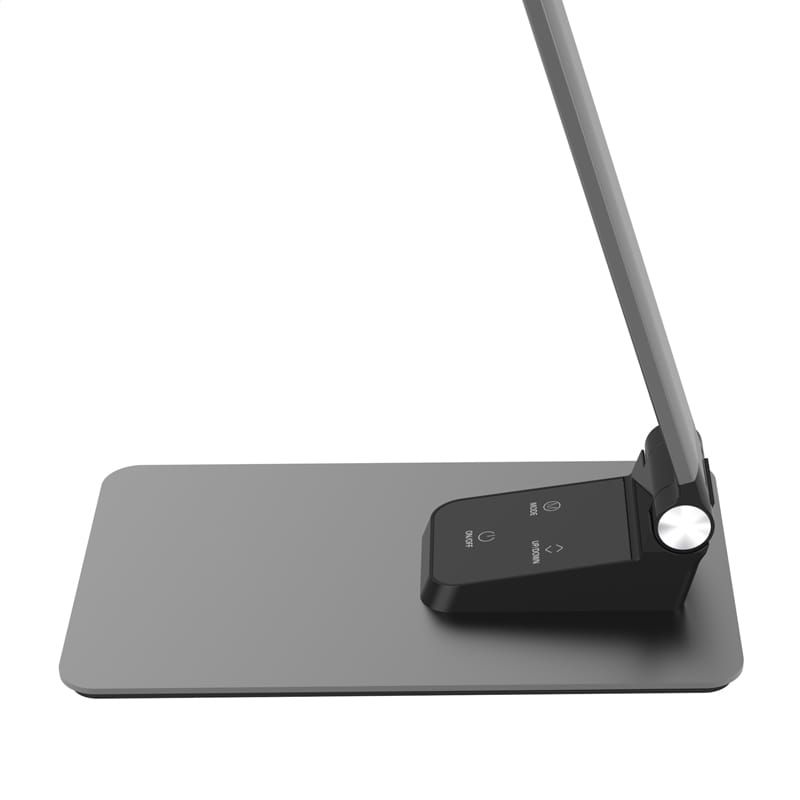 Platinet Desk Lamp 6W + Night Lamp Compact Size Silver