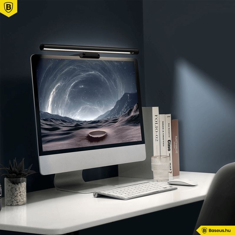 Baseus I-Wok Screen Hanging Light Pro Black