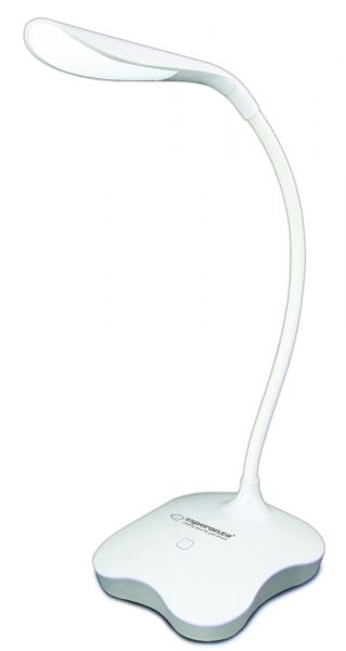 Esperanza ELD105W Mimosa LED Asztali Lámpa Fehér