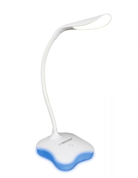 Esperanza ELD105W Mimosa LED Asztali Lámpa Fehér