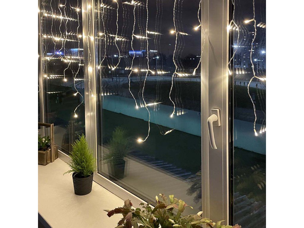 ColorWay garland Fringe Garland 3mx0.6m 100LED USB warm white