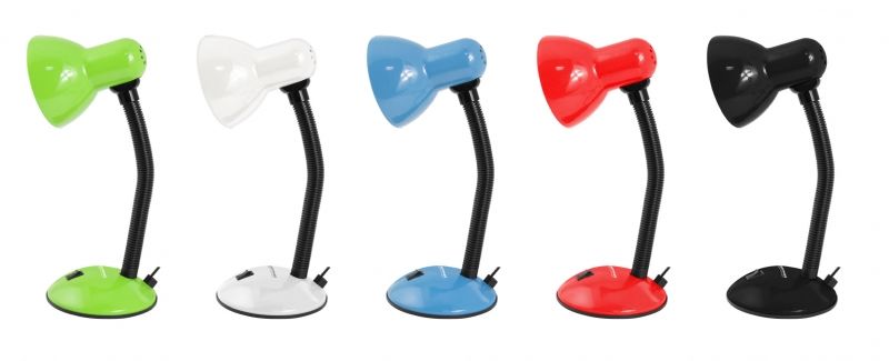 Esperanza E27 Arcturus Desk Lamp Green