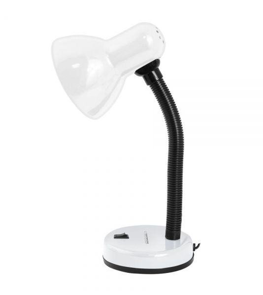 Esperanza E27 Vega Desk Lamp White