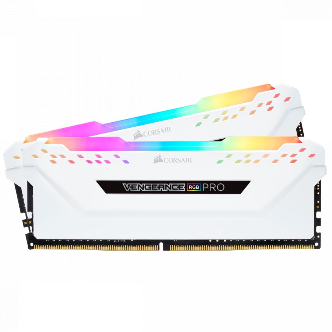 Corsair 16GB DDR4 3200MHz Kit(2x8GB) Vengeance RGB Pro White