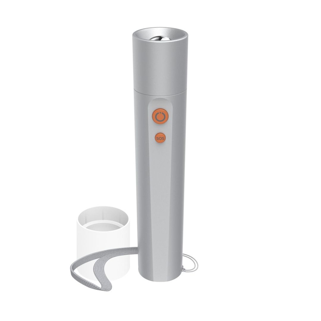 Hama FL250 LED torch zseblámpa Silver