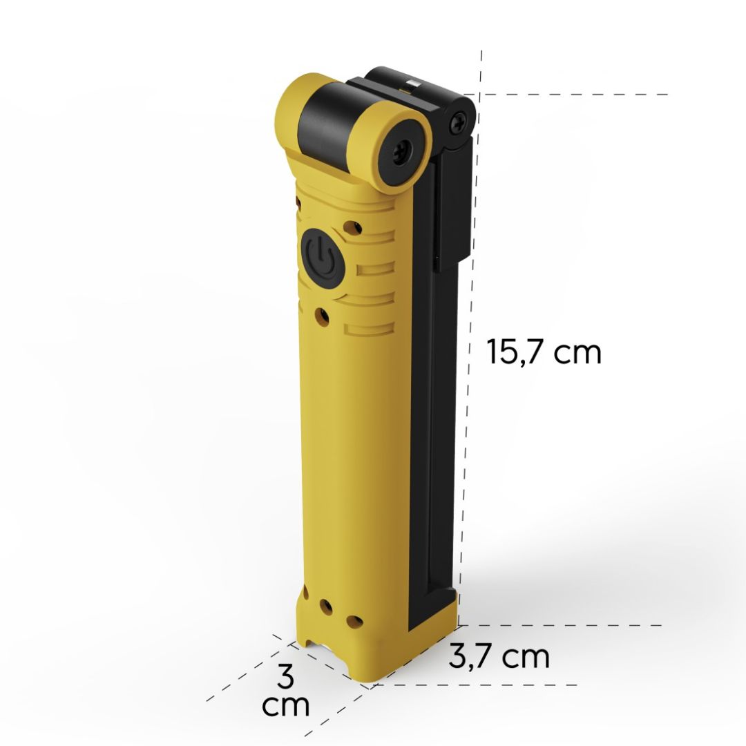 Hama W500-C LED zseblámpa Black