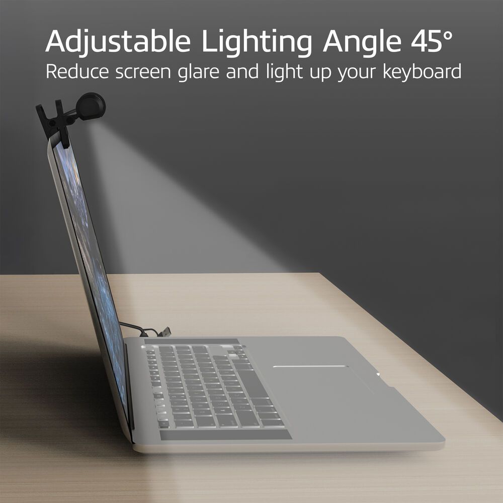 ACT Dimmable clip-on laptop LED light bar