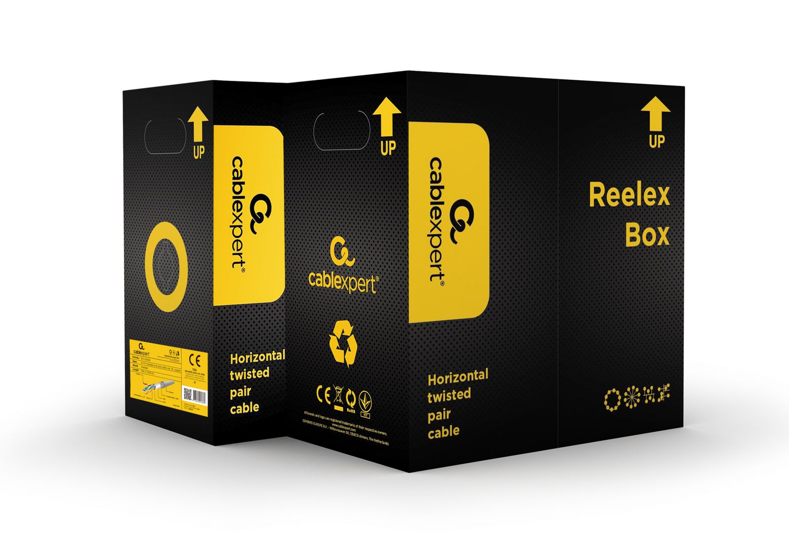 Gembird CAT5e S-FTP Installation Cable 305m Grey