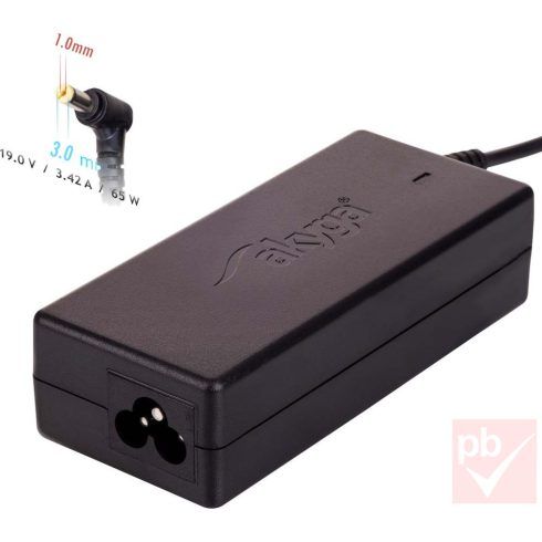 nBase NBA-AC49-65W 19V / 3,42A 65W 3x1mm Acer hálózati notebook töltő