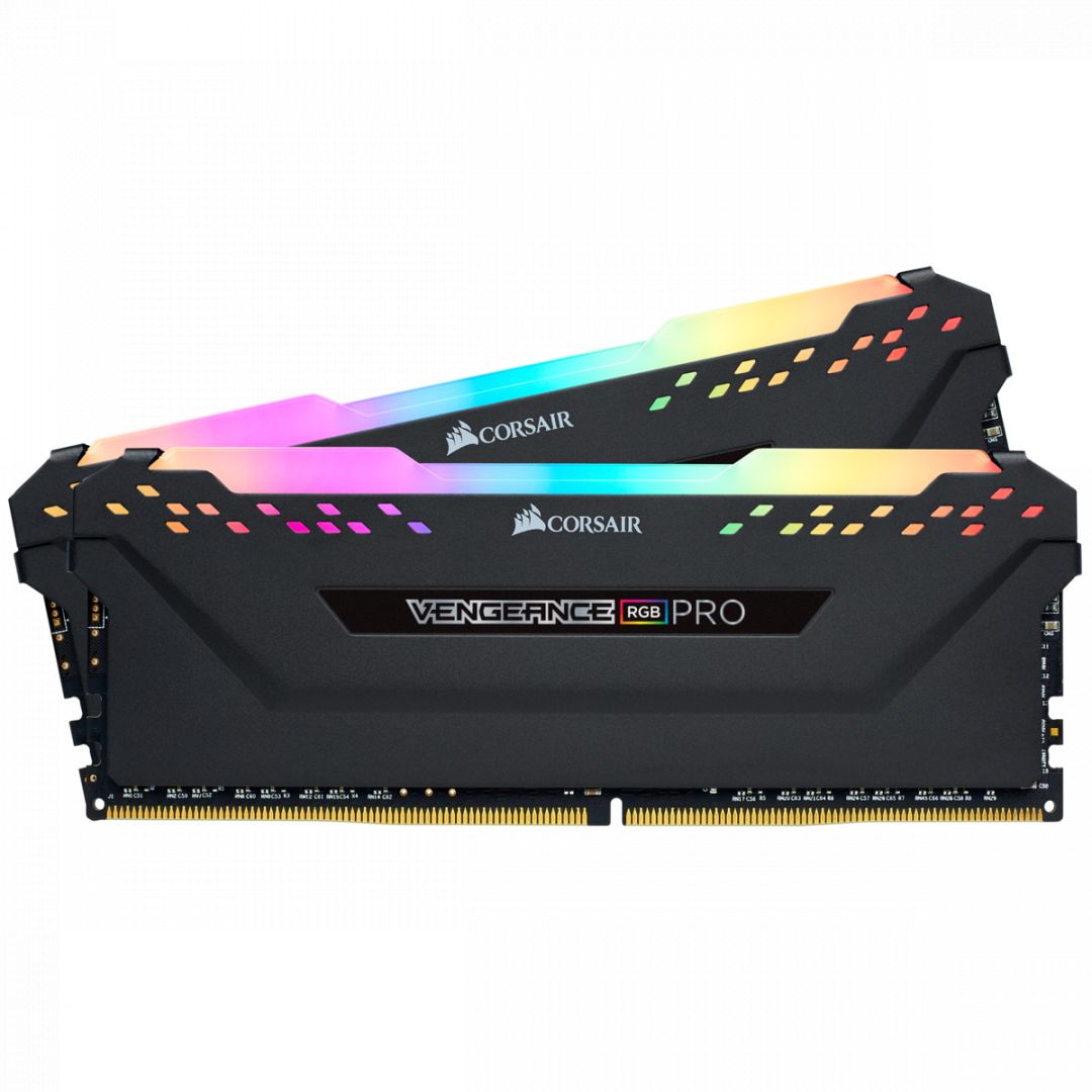 Corsair 16GB DDR4 2933MHz Kit(2x8GB) Vengeance RGB Pro Black