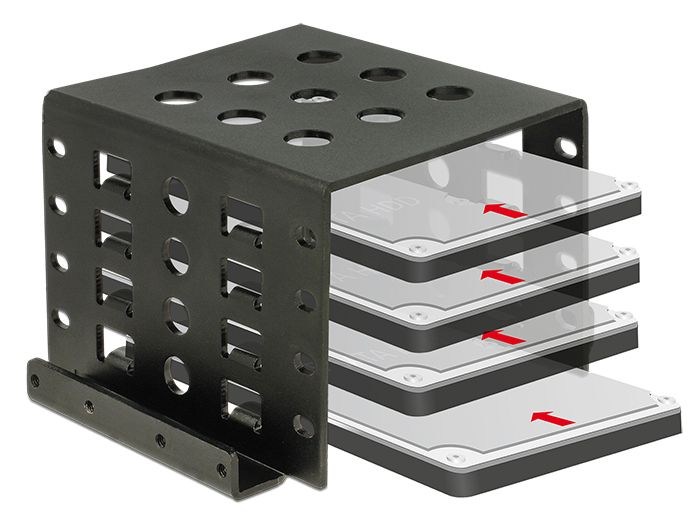 DeLock Installation frame 4x 2,5