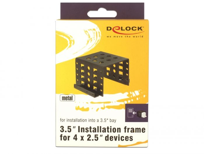 DeLock Installation frame 4x 2,5