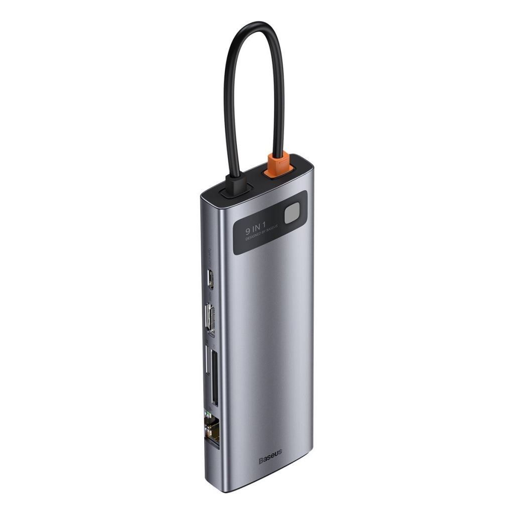 Baseus 9in1 Docking Station Gray