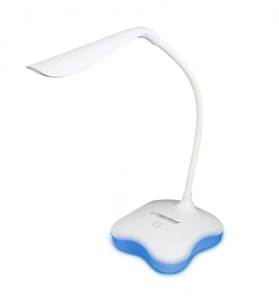 Esperanza ELD105W Mimosa LED Asztali Lámpa Fehér