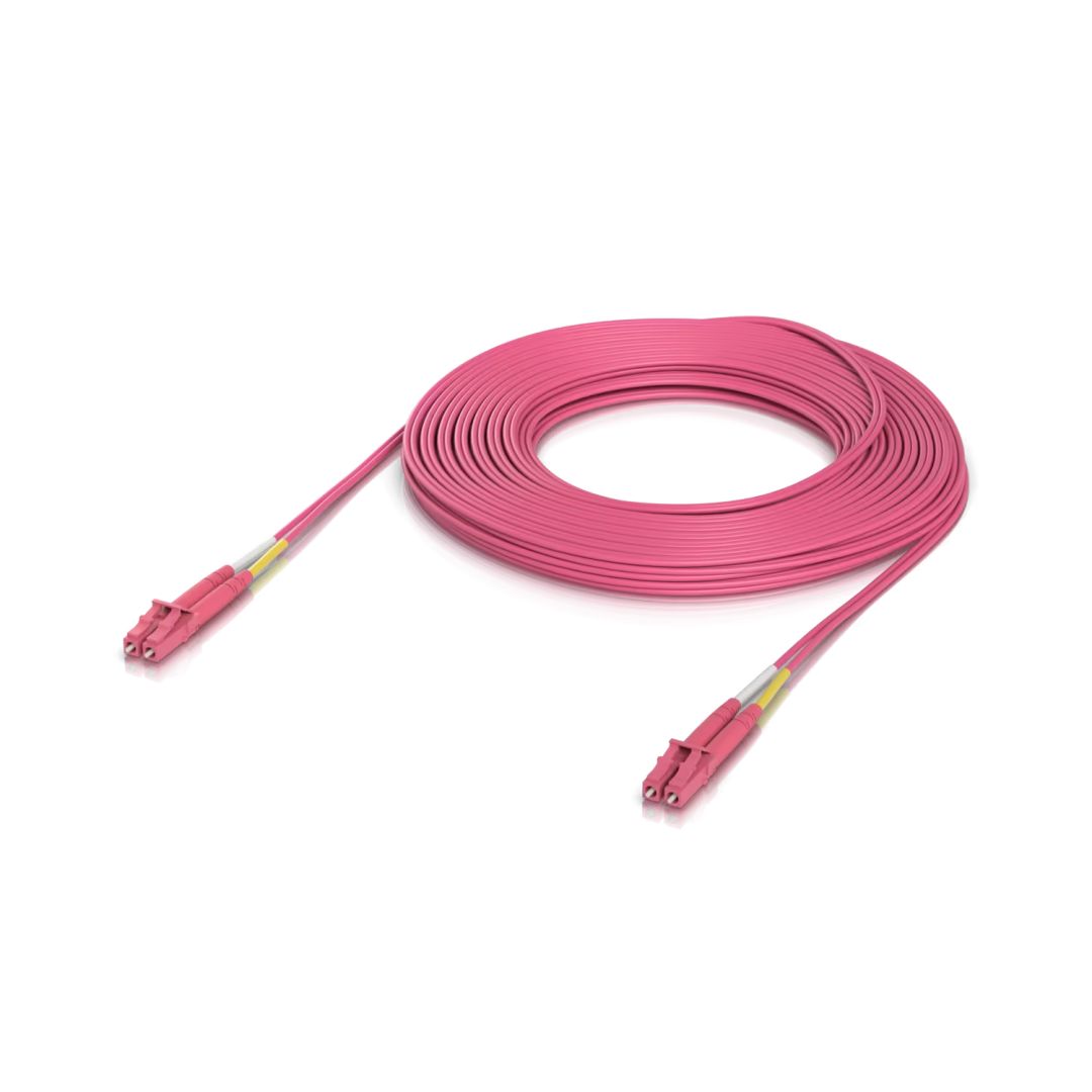 Ubiquiti OM4 Duplex LC UPC Fiber Patch Cable 15m