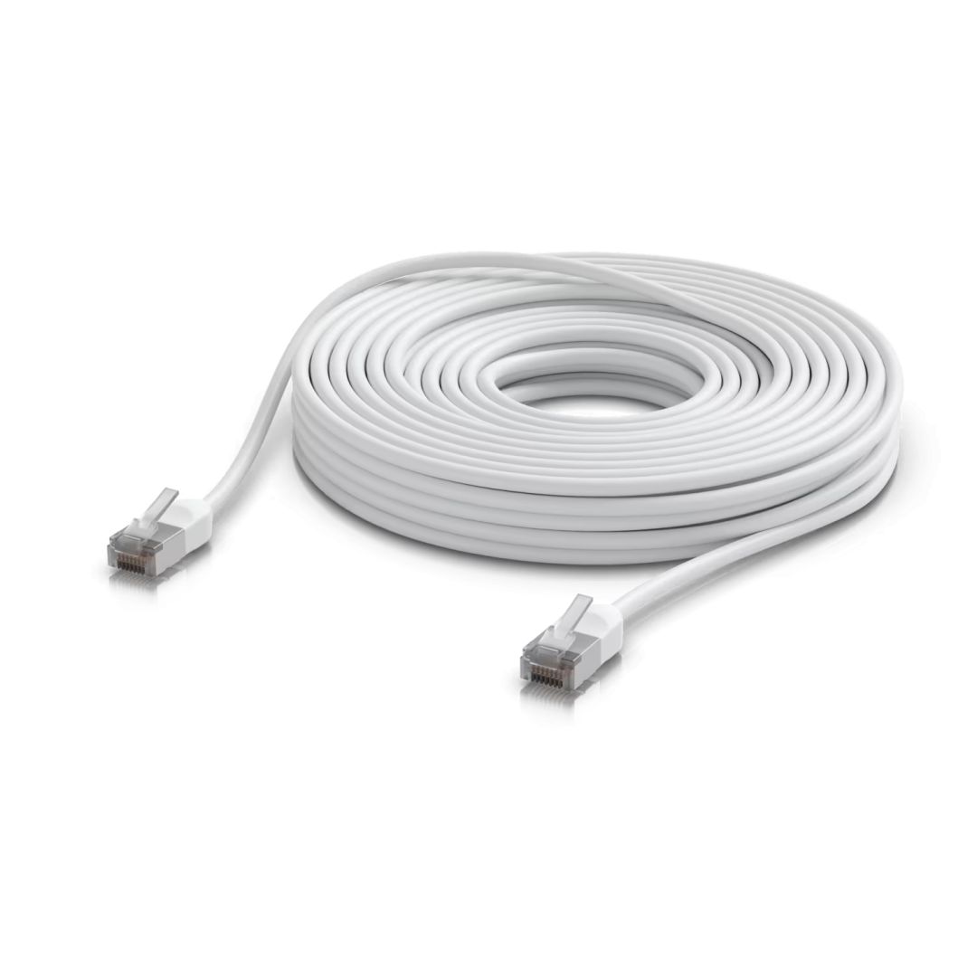 Ubiquiti CAT6a S-FTP Patch Cable 15m White