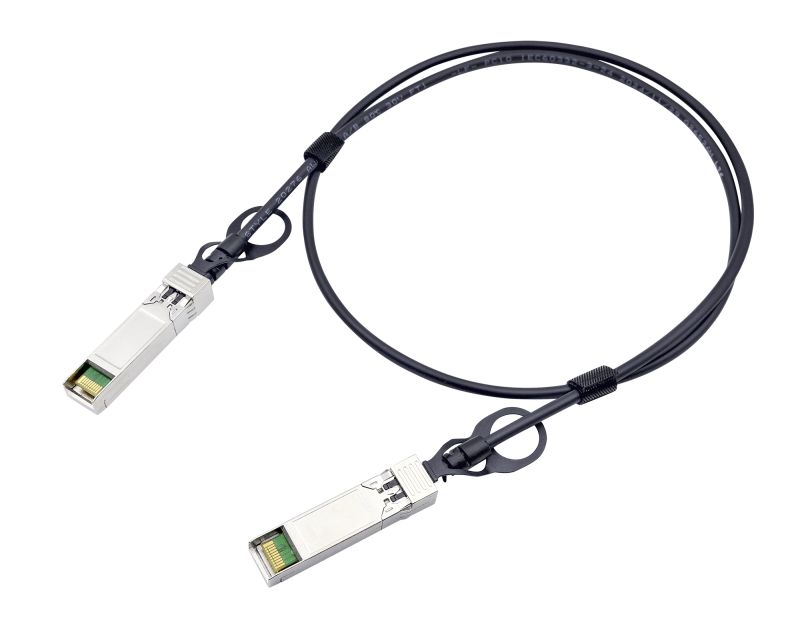 Nestron DAC patch kábel; SFP+; 10 Gbps; réz; 30AWG; 1 m