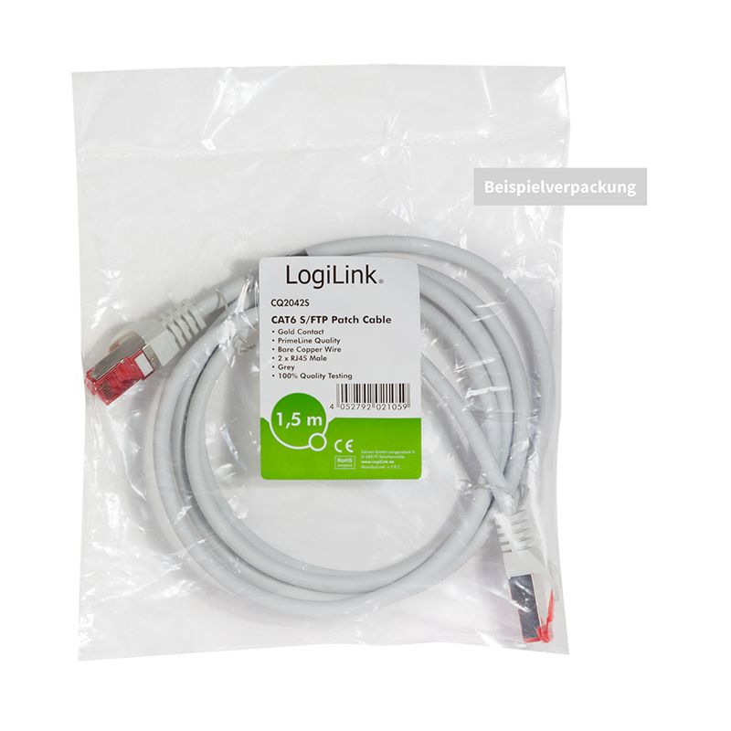 Logilink CAT6 S-FTP Patch Cable 50m Grey