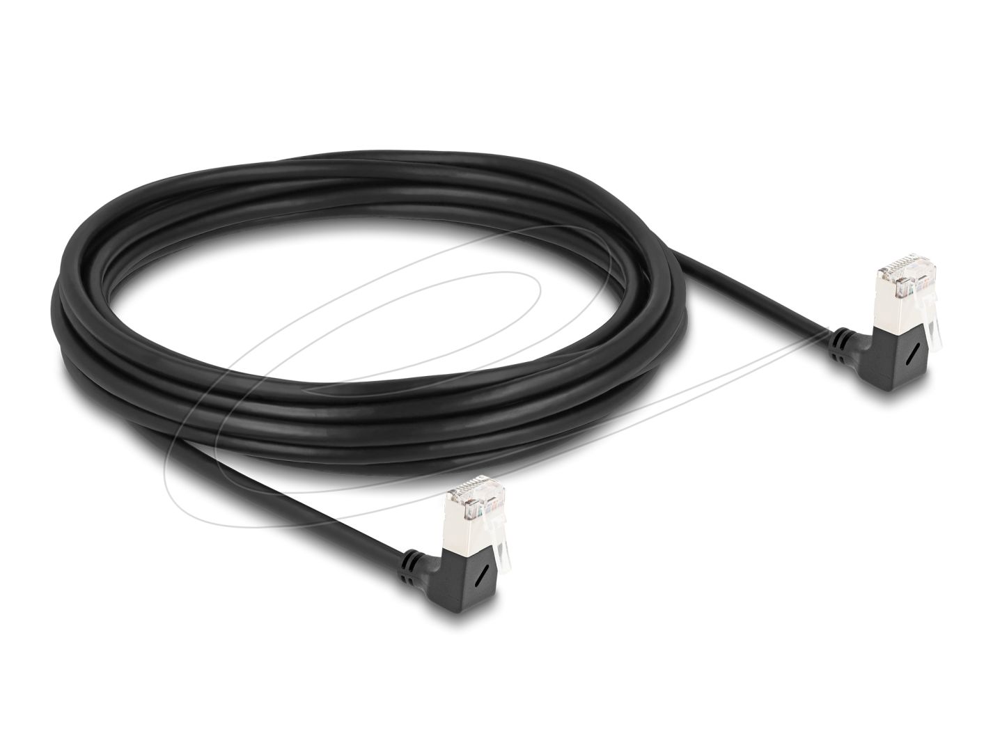 DeLock CAT6A S-FTP Patch Cable 5m Black