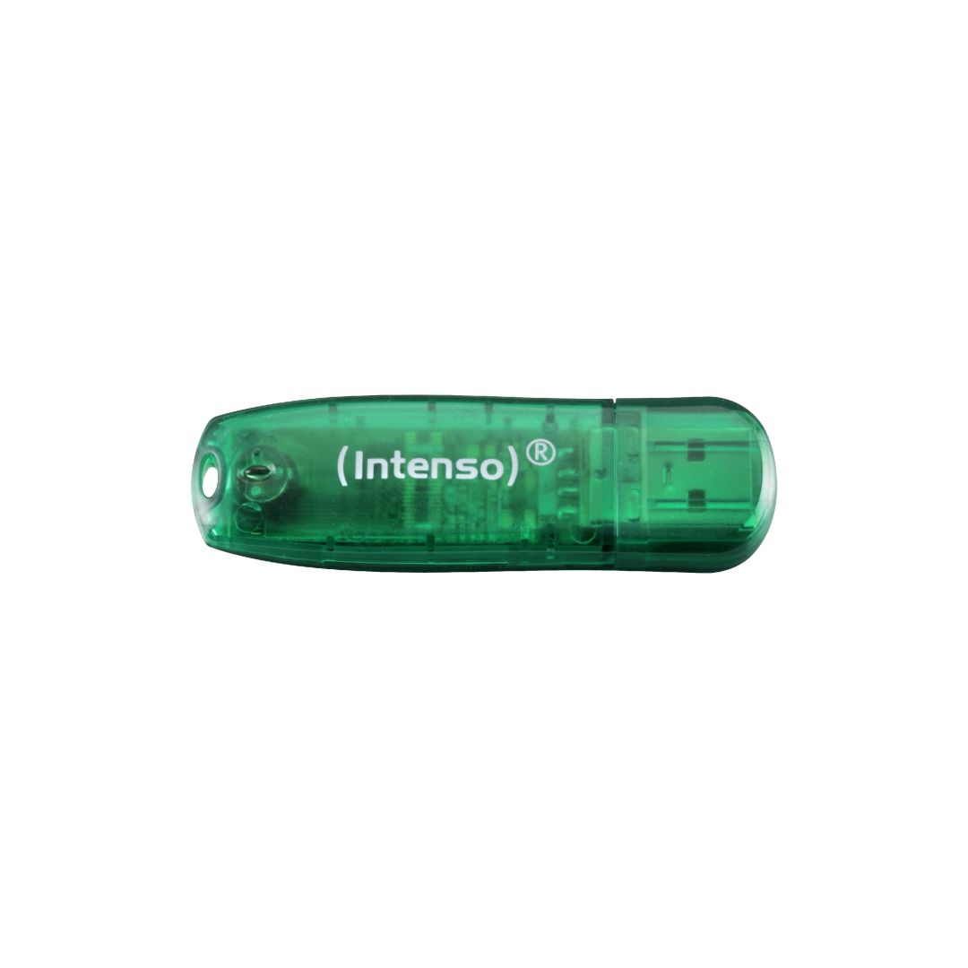 Intenso 8GB Rainbow Line USB2.0 Green 