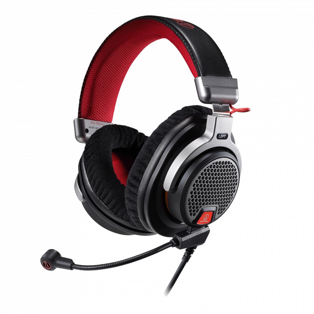 Audio-technica ATH-PDG1a Gaming Headphones Black/Red