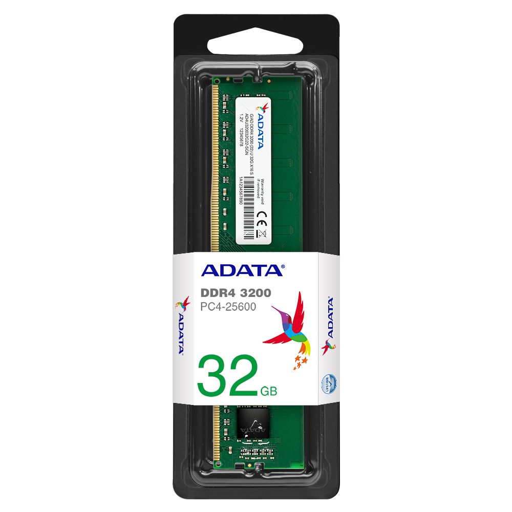 A-Data 32GB DDR4 3200MHz U-DIMM