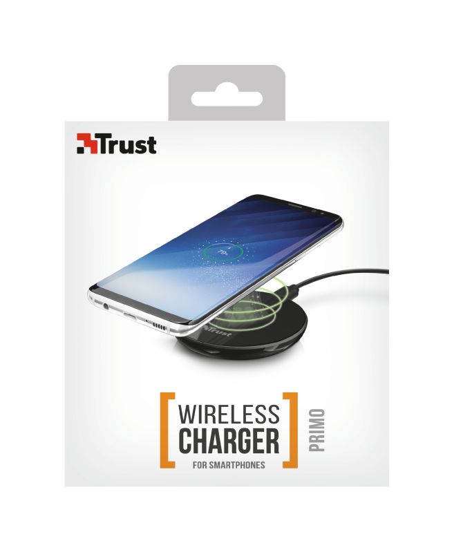 Trust Primo Wireless Charger for Smartphones Black