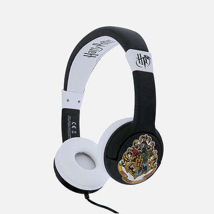 OTL Technologies HP0624 Harry Potter Hogwarts Crest Kids Headphones Black