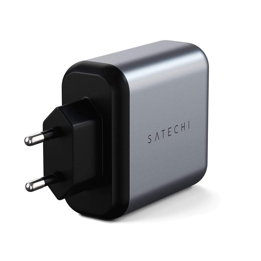 Satechi 30W Dual-Port Wall Charger Space Gray