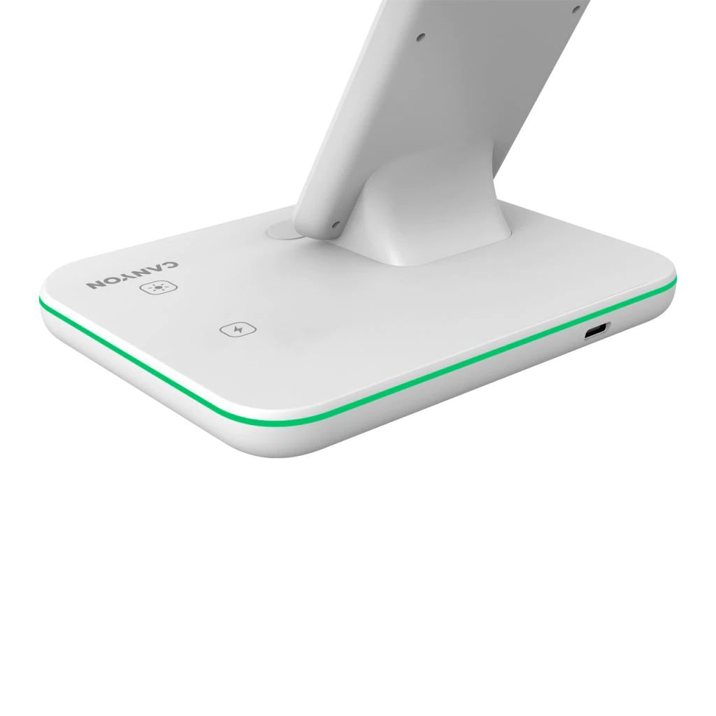 Canyon WS-303 3-in-1 Wireless Charging Station White