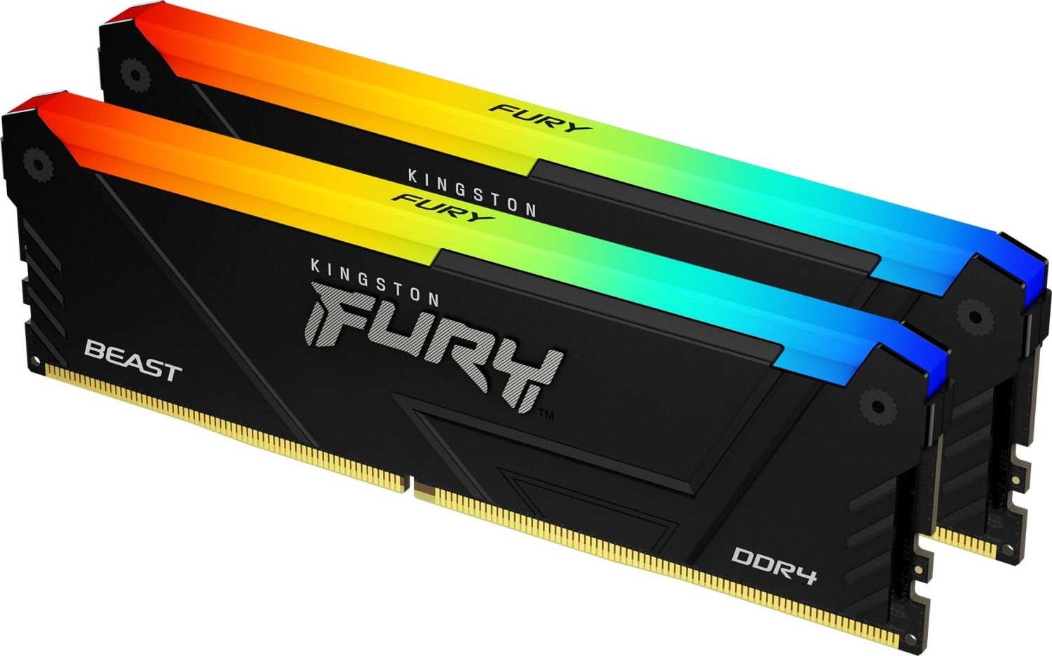 Kingston 32GB DDR4 3600MHz Kit(2x16GB) Fury Beast RGB Black