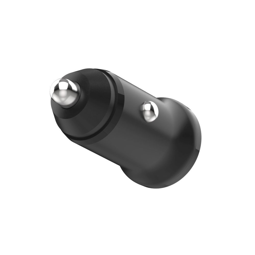 FIXED USB-C 12/24V-os autós töltő, 20W, PD3.0, 1 m USB-C kábellel, fekete