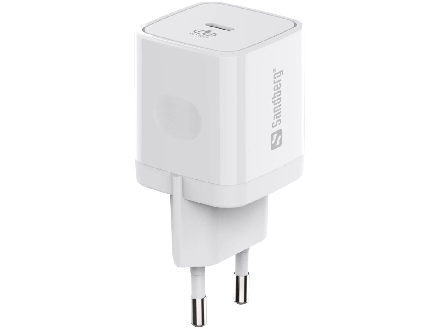 Sandberg USB-C AC Charger PD20W SAVER White