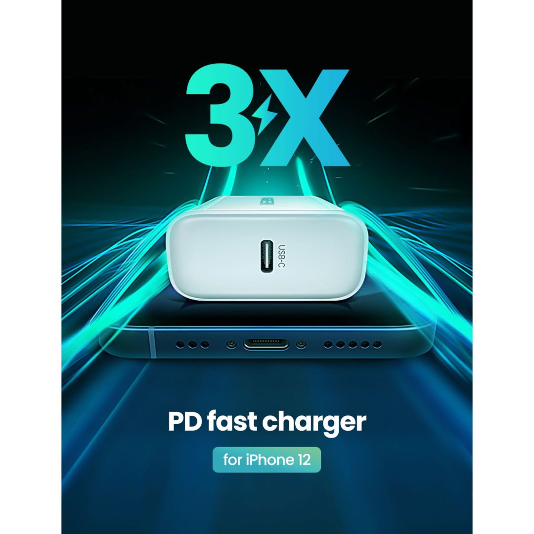 UGREEN NEXODE Wall Charger 20W White