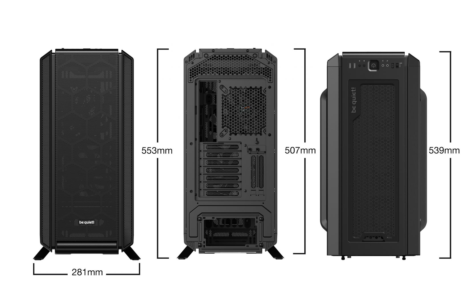 Be quiet! Silent Base 802 Window Black