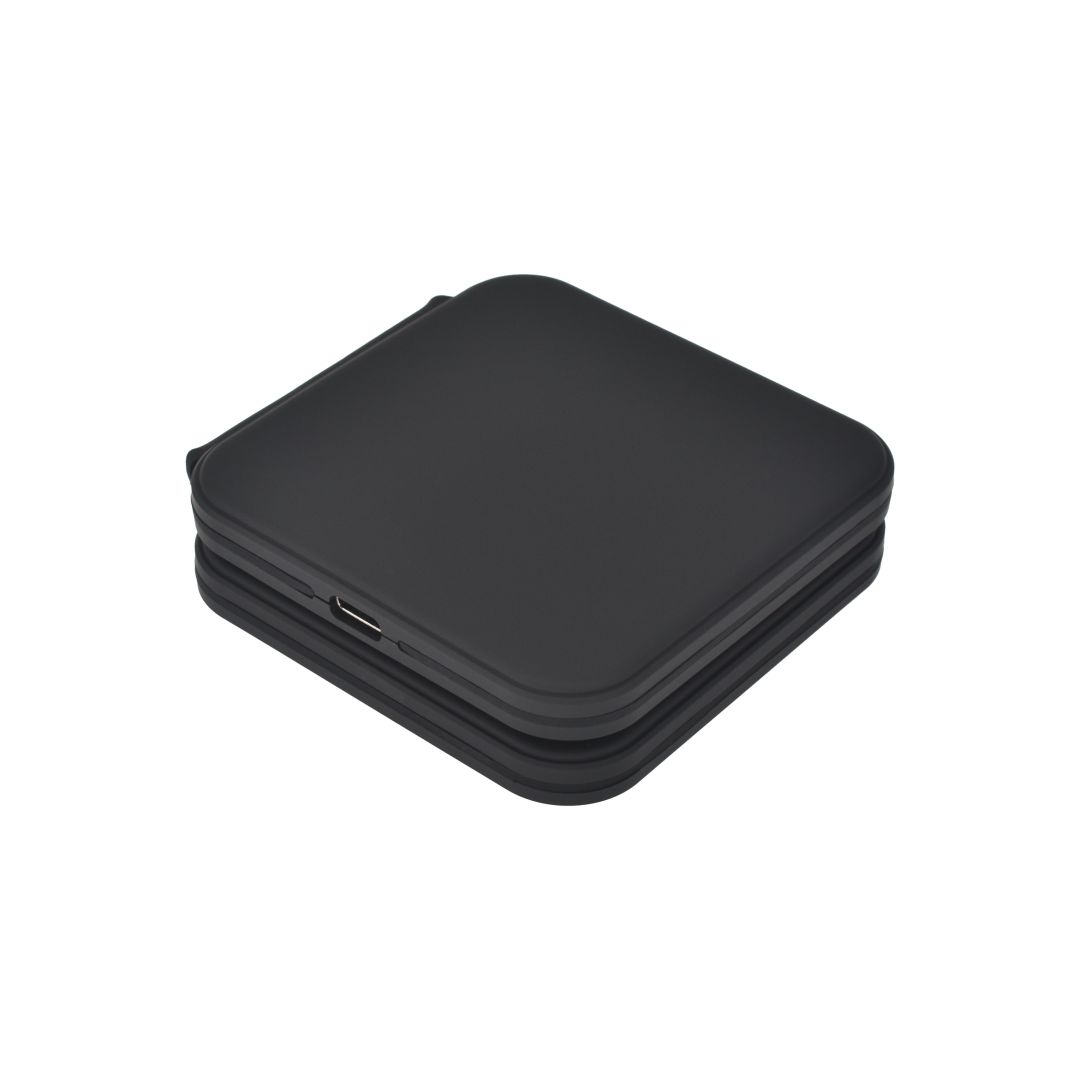 Dviced 2-in-1 Foldable Magnetic Wireless charger Black