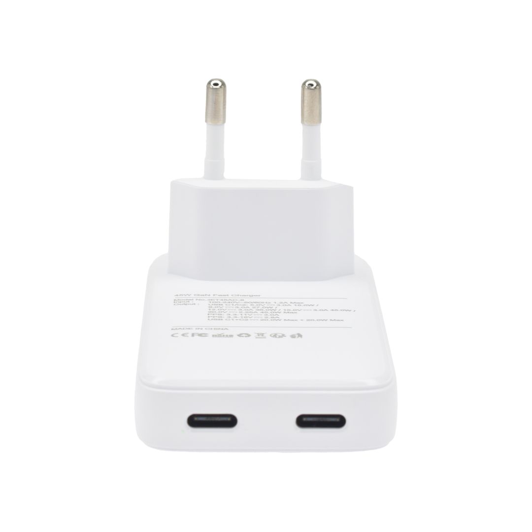 Dviced Slim Wall charger 45W GaN EU White