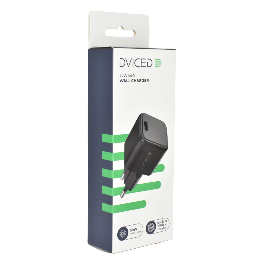 Dviced Wall Charger 30W GaN EU Black