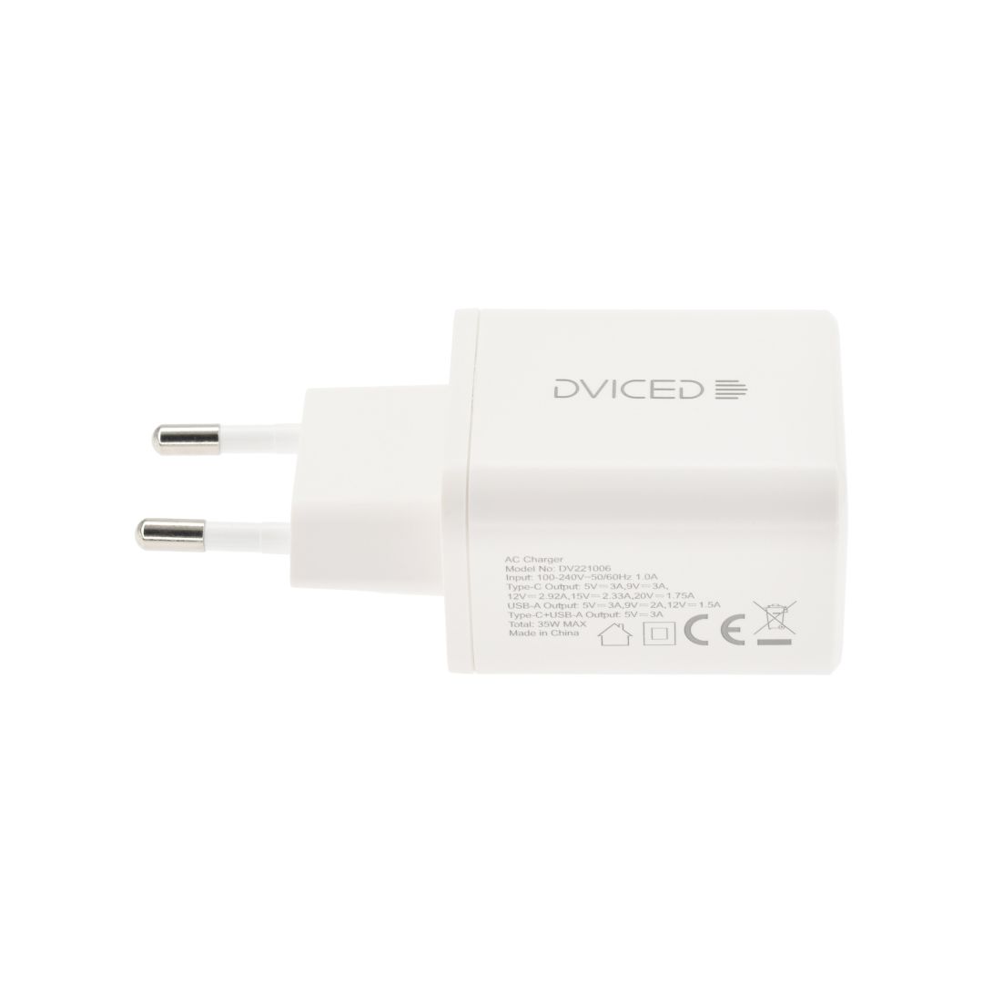 Dviced Wall Charger 35W GaN EU White